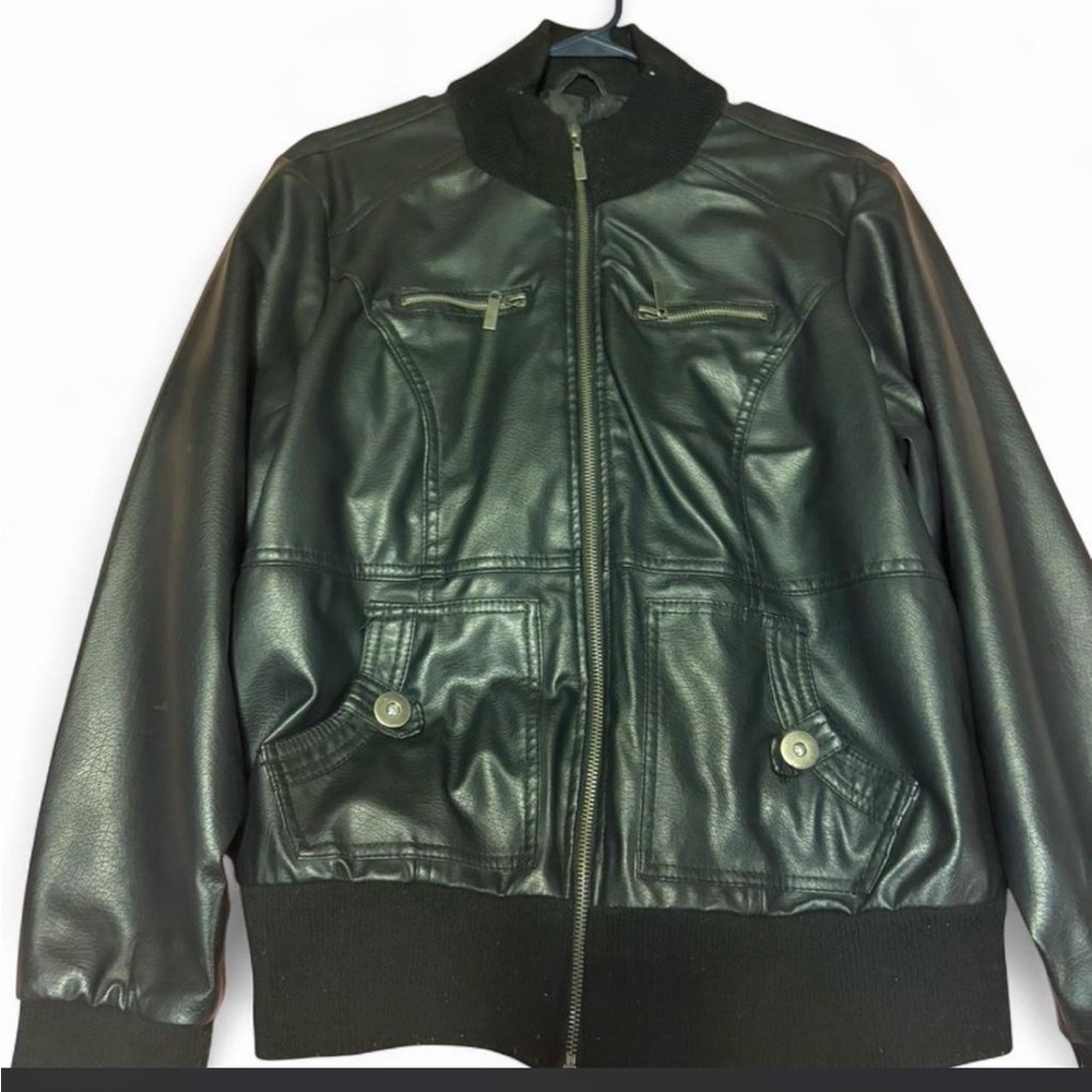 New Look Black Leather Jacket